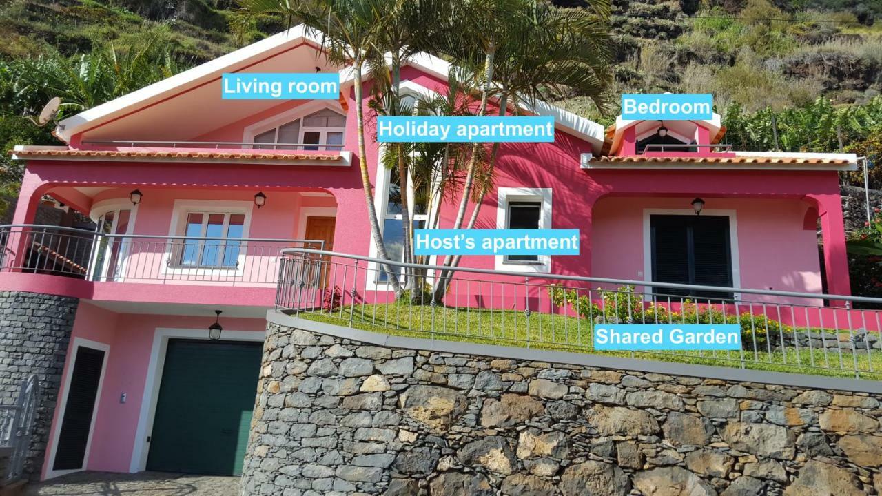 Pink House Daire Ponta do Sol  Dış mekan fotoğraf